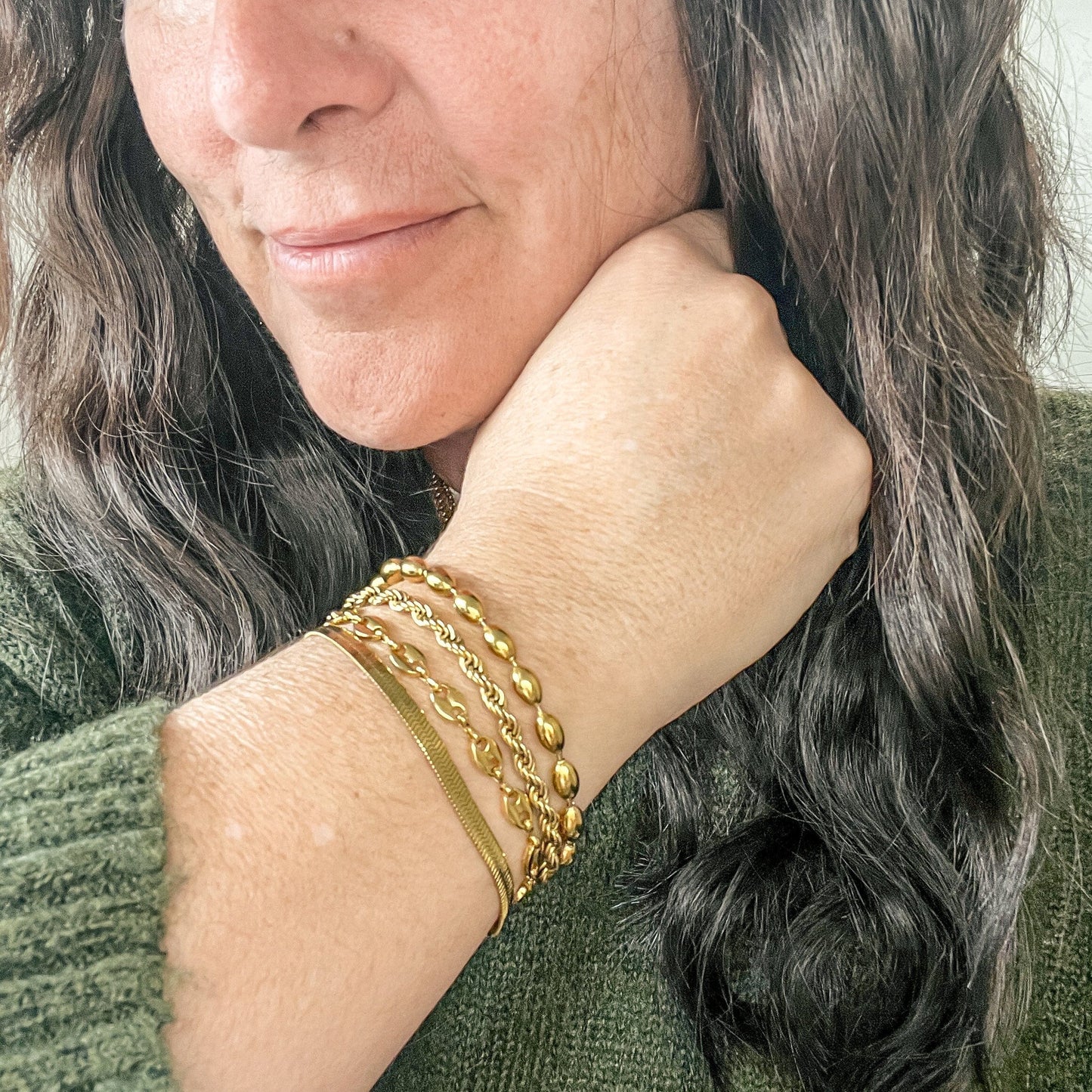 FIONA GRACE Bracelets Golden Hour Bracelet Stack- 4 Piece Set