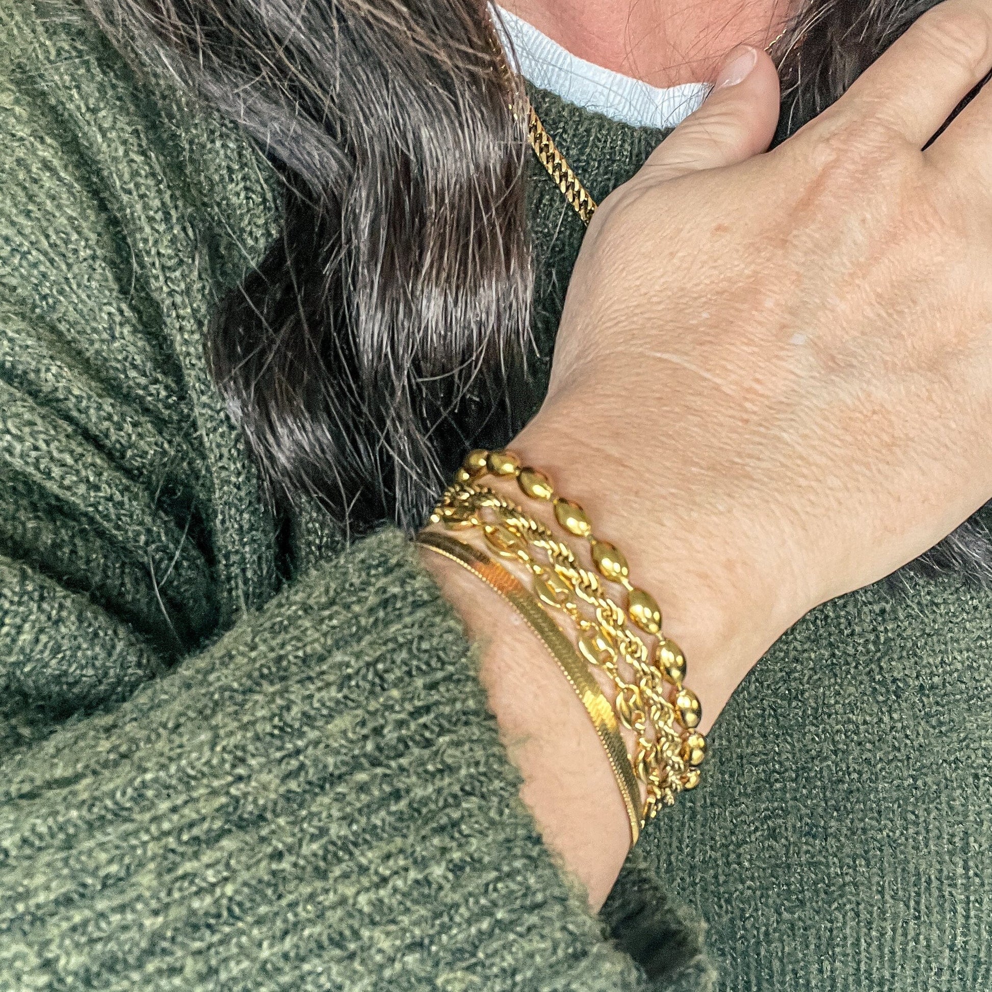 FIONA GRACE Bracelets Golden Hour Bracelet Stack- 4 Piece Set