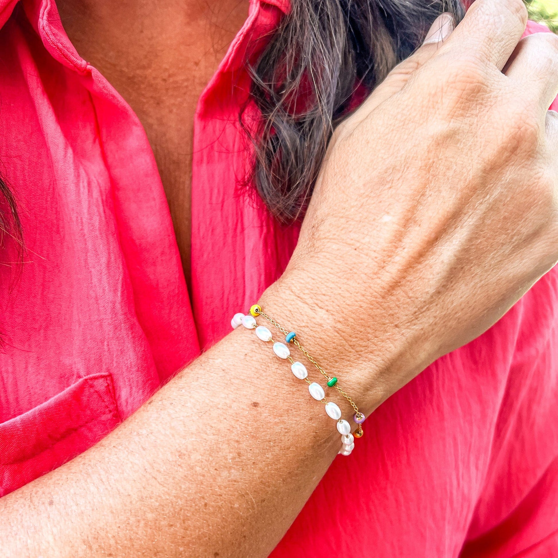 FIONA GRACE Bracelets High Tide Pearl Bracelet