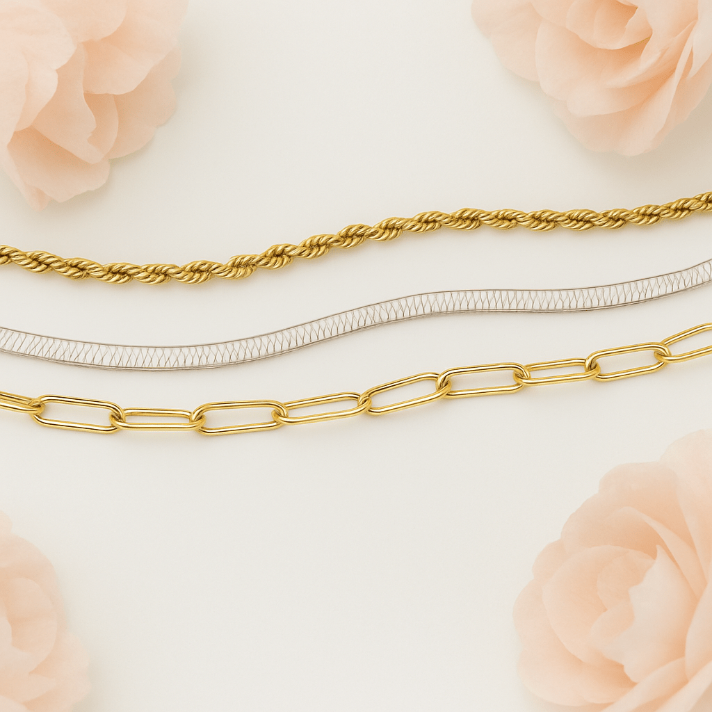 FIONA GRACE Bracelets TJG Mixed Metal Bracelet Stack