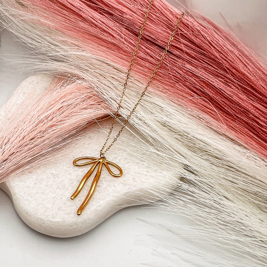 FIONA GRACE Necklaces Bow Necklace Fall-Ready Stack – Handpicked by Jenica