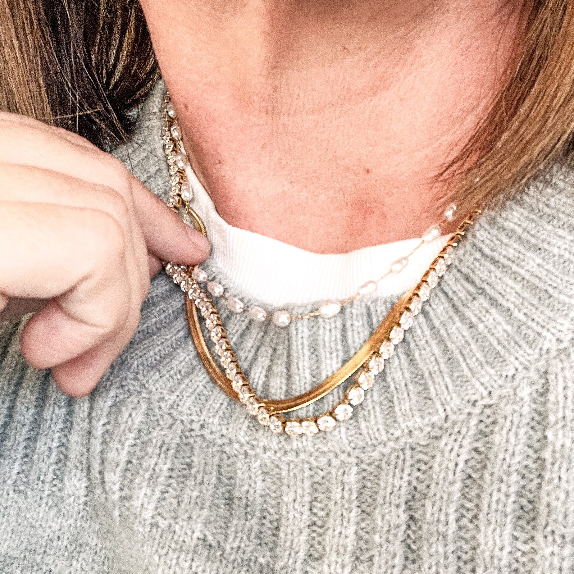 FIONA GRACE Necklaces Jovi Necklace Set (3 piece)