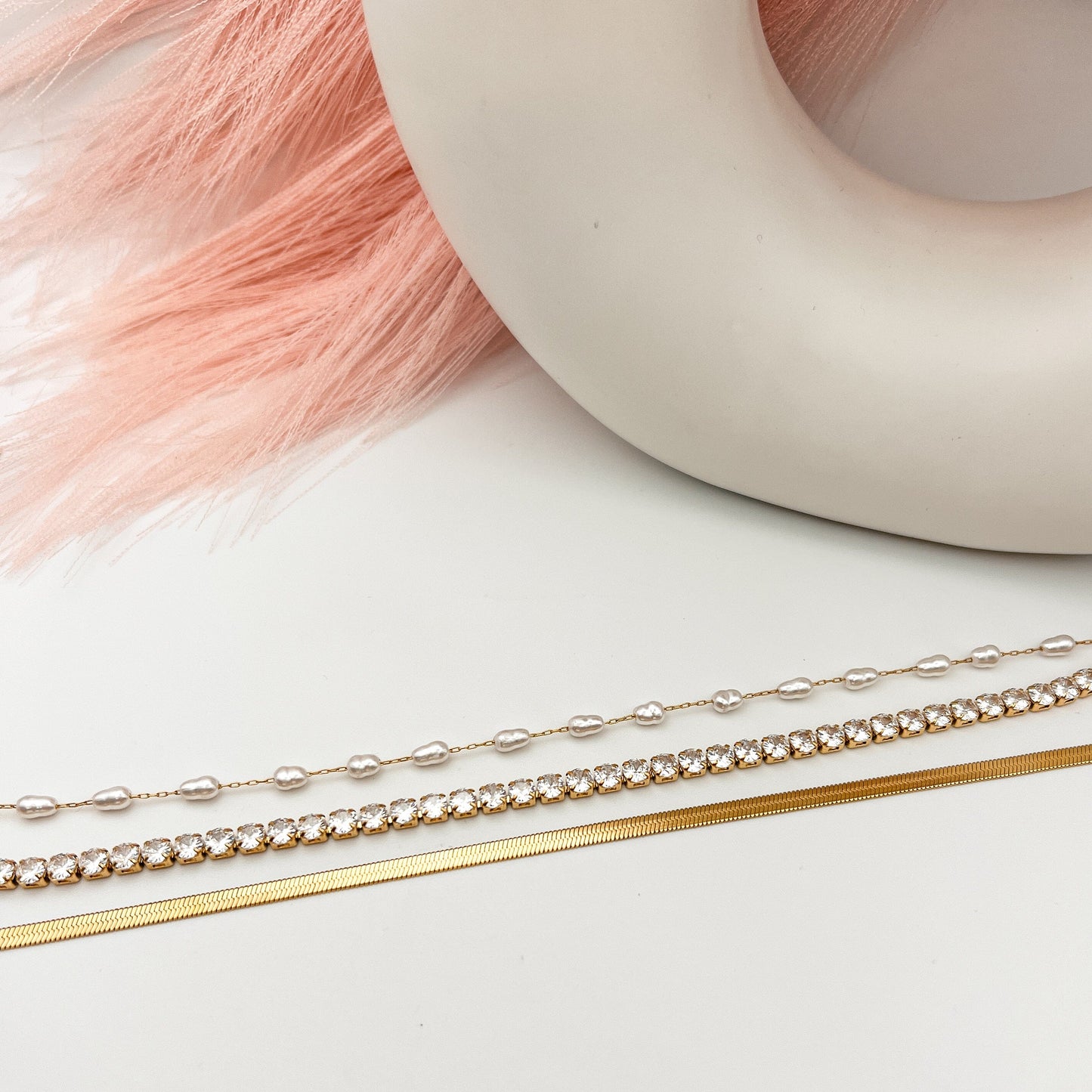 FIONA GRACE Necklaces Jovi Necklace Set (3 piece)