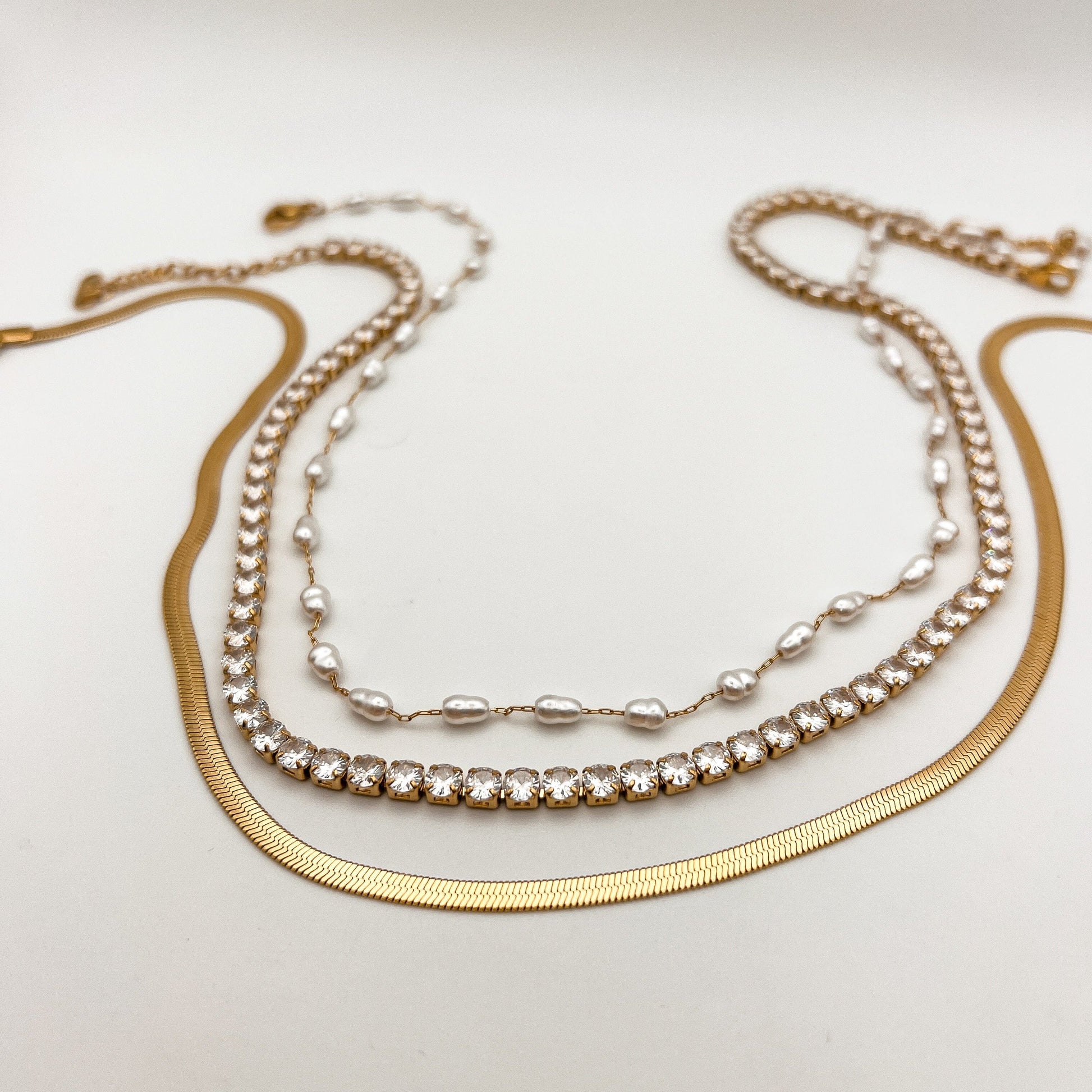 FIONA GRACE Necklaces Jovi Necklace Set (3 piece)