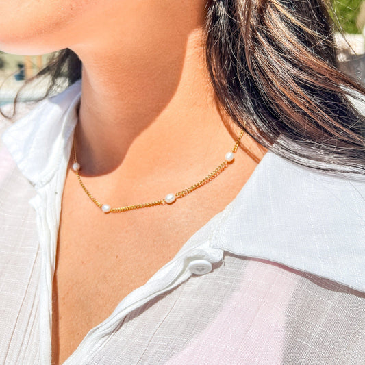 FIONA GRACE Necklaces The Endless Pearl Necklace