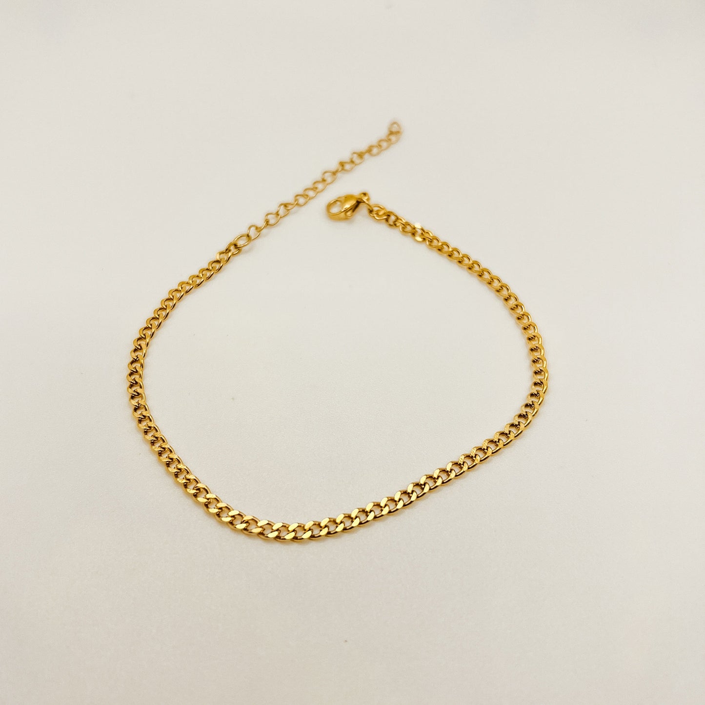 FIONA GRACE Anklet Summer Is Easy Gold Chain Anklet, Waterproof