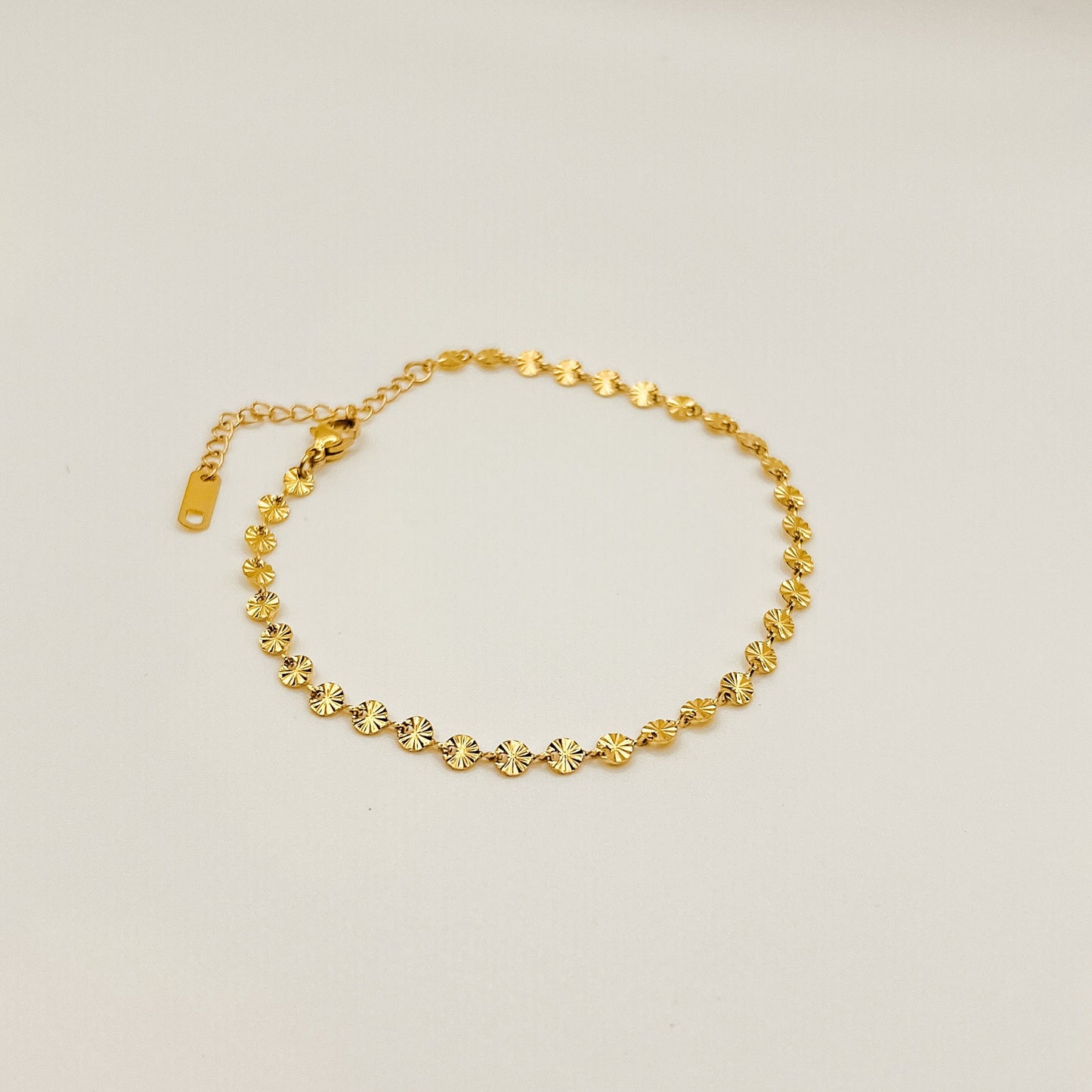 FIONA GRACE Anklet Sun Is Shining Gold Anklet, Waterproof