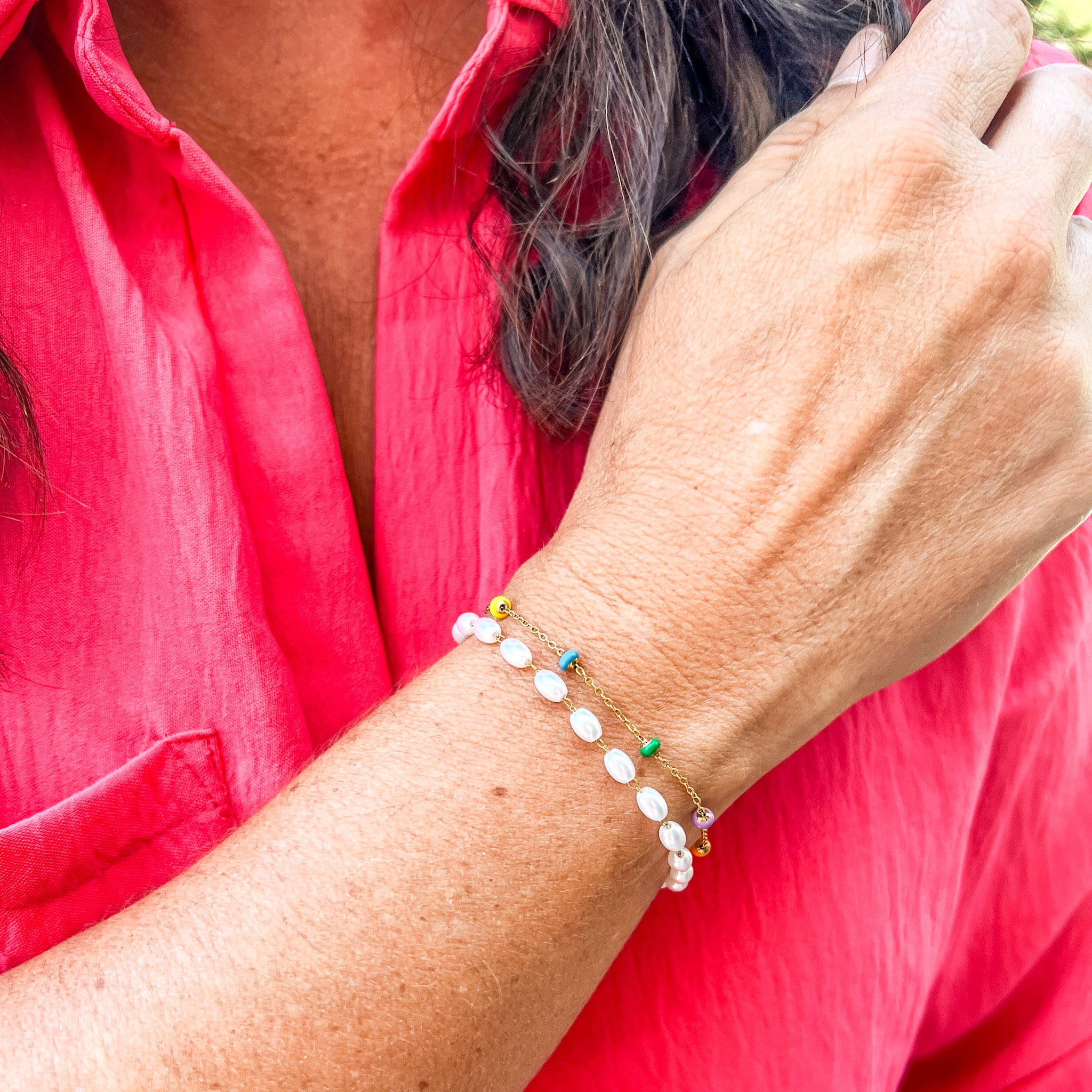 FIONA GRACE Bracelets High Tide Pearl Bracelet