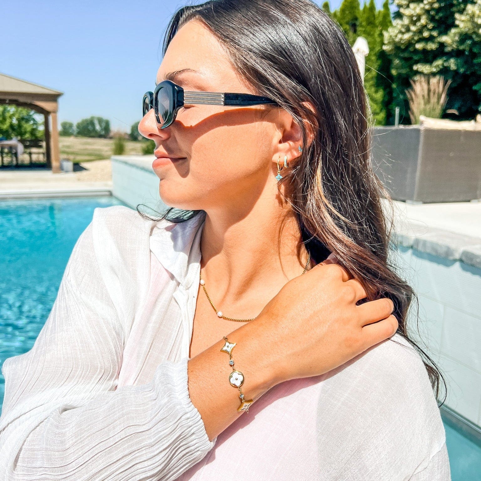 FIONA GRACE Bracelets Soléa Golden Bracelet