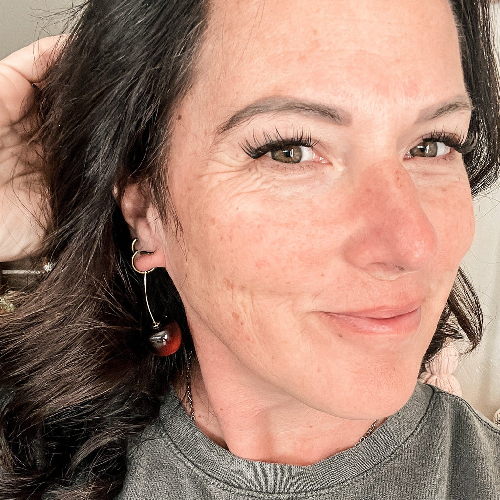 FIONA GRACE Earrings Cherry Drop Earrings