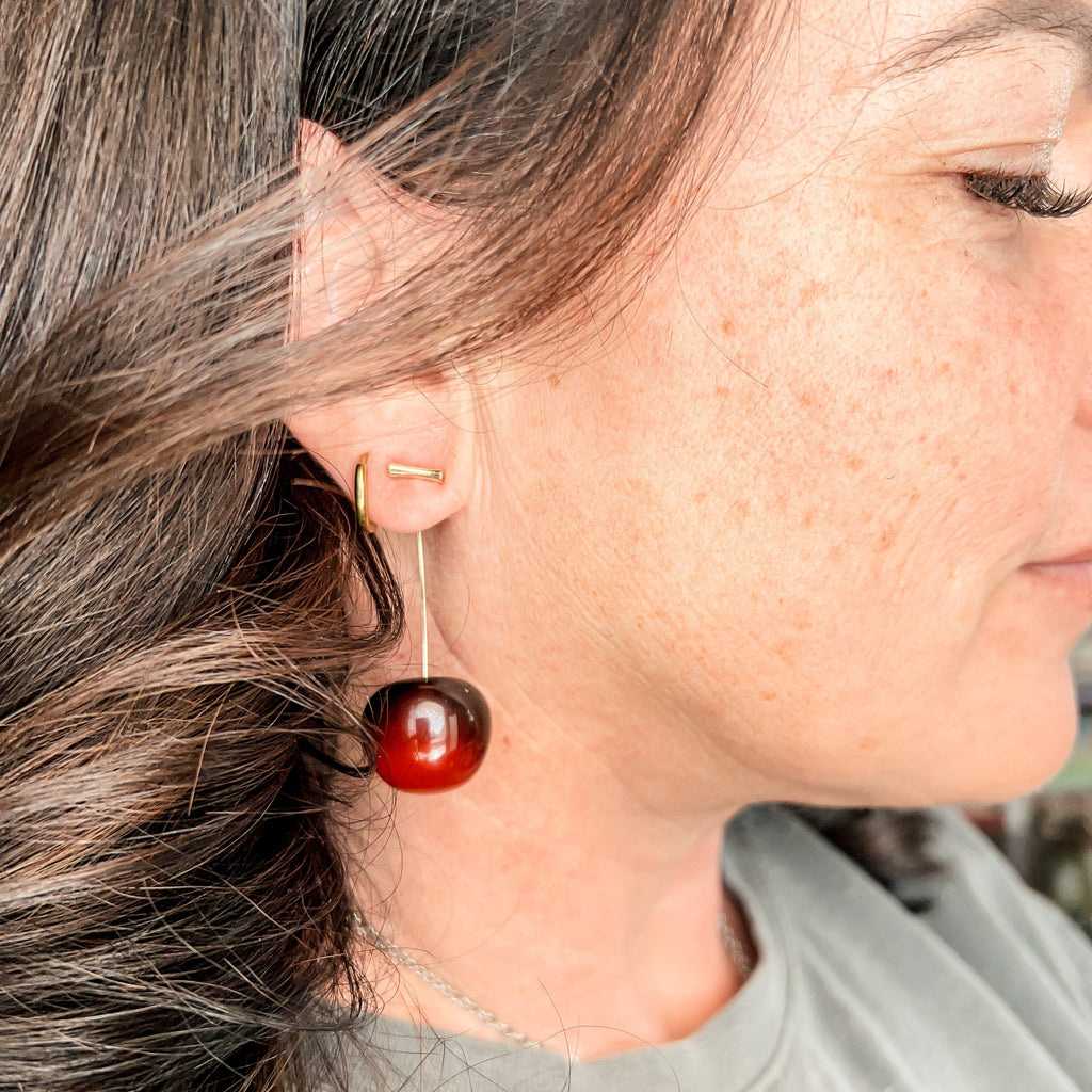 FIONA GRACE Earrings Cherry Drop Earrings