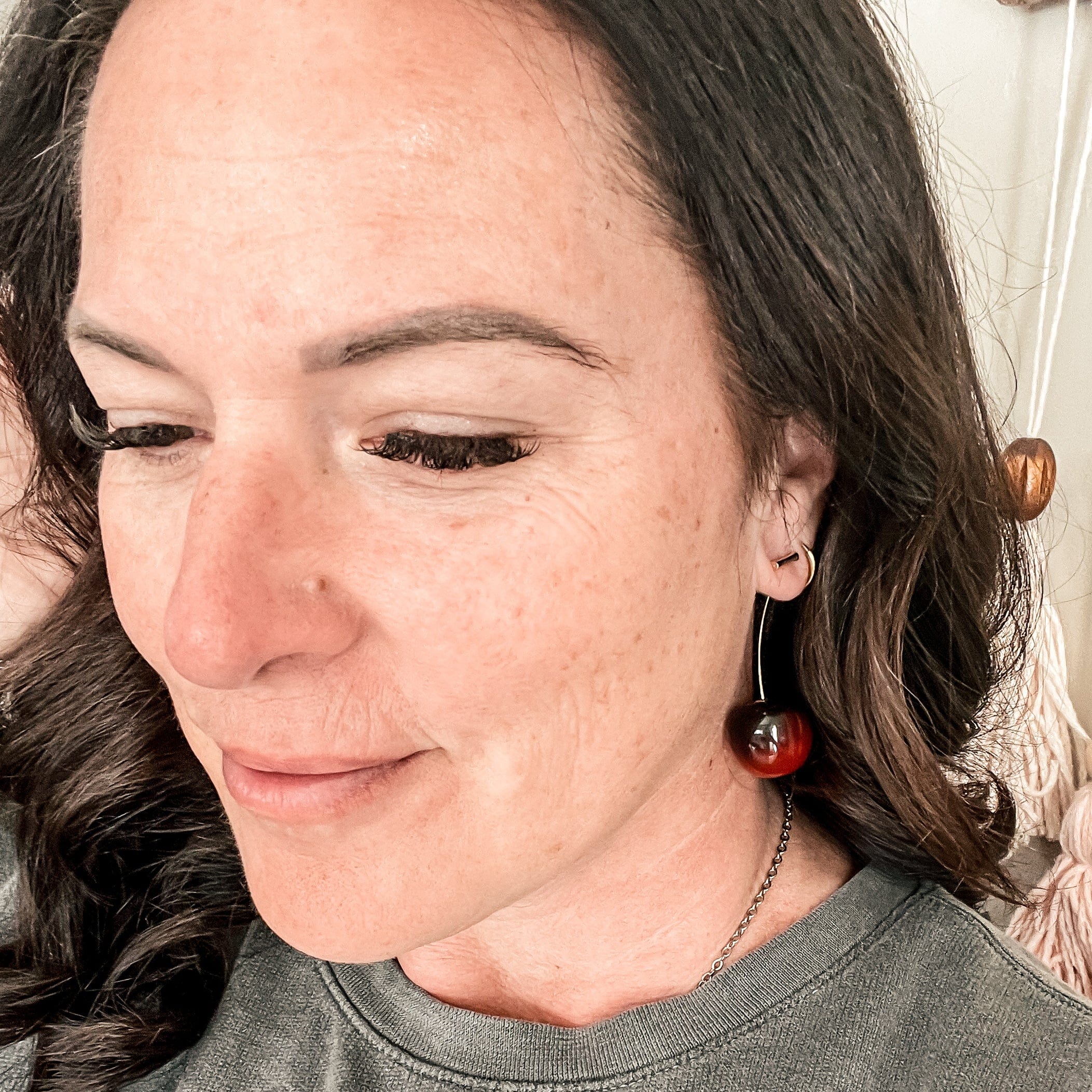 FIONA GRACE Earrings Cherry Drop Earrings