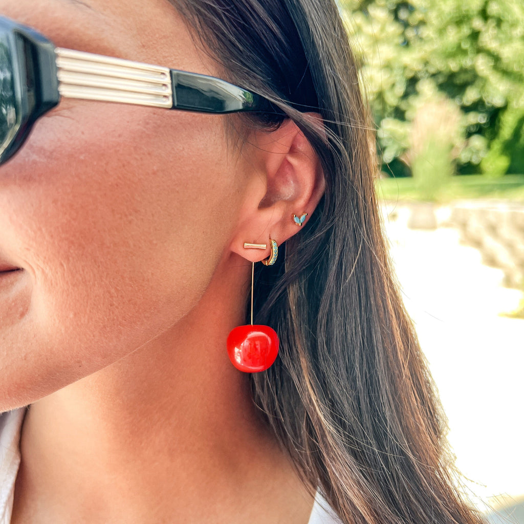 FIONA GRACE Earrings Cherry Drop Earrings