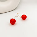 FIONA GRACE Earrings Cherry Red Cherry Drop Earrings