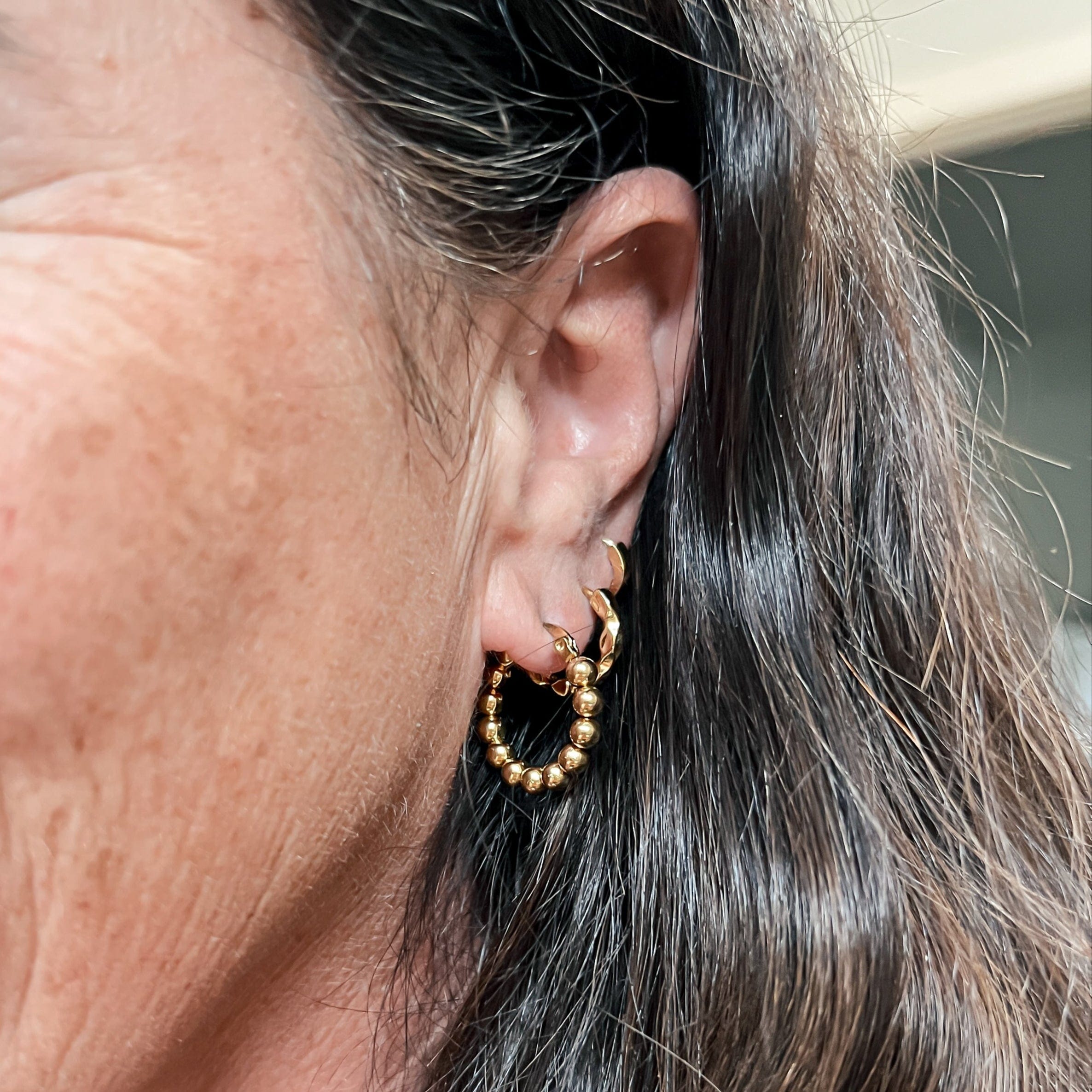 FIONA GRACE Earrings Jenica's Favorite Fall Hoops