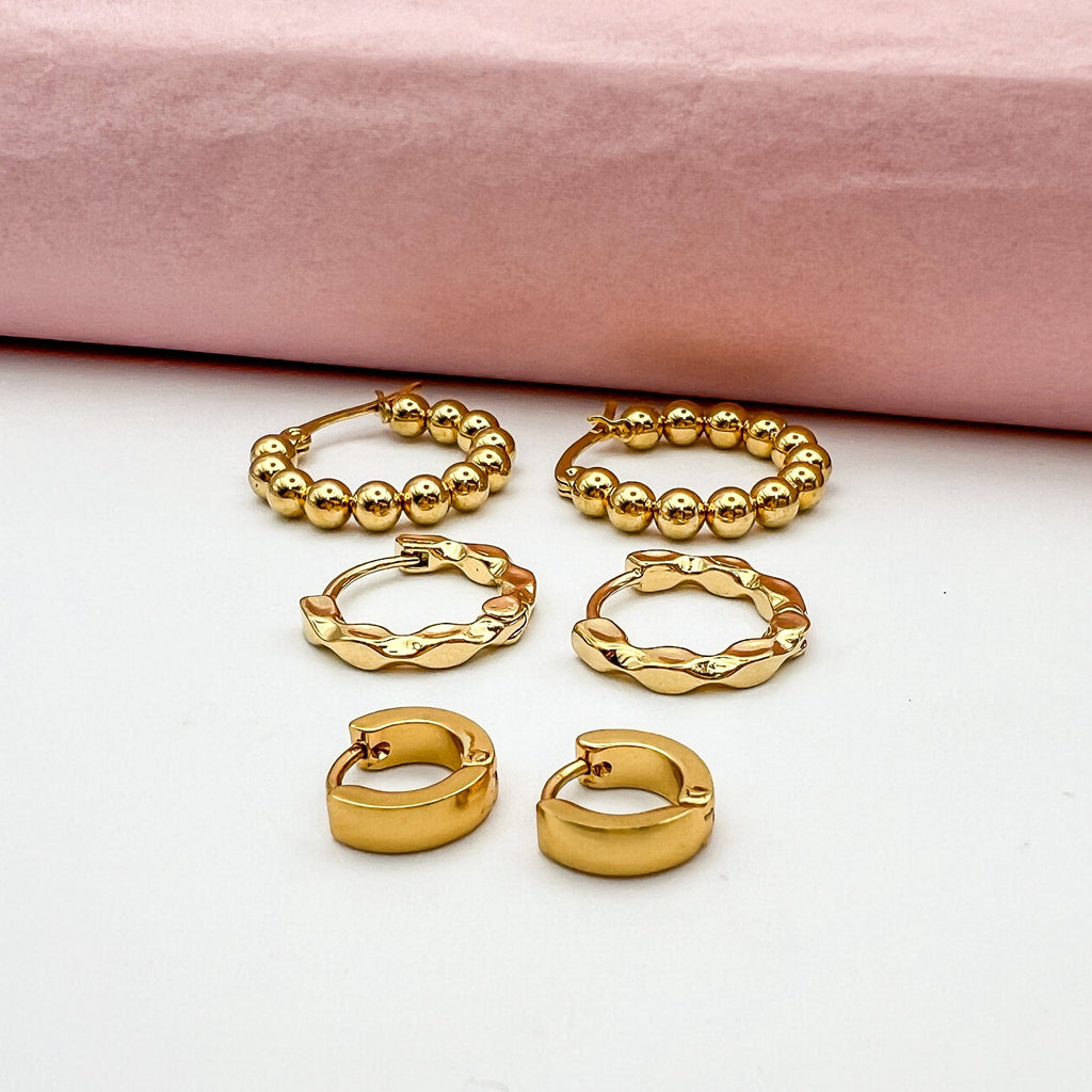 FIONA GRACE Earrings Jenica's Favorite Fall Hoops