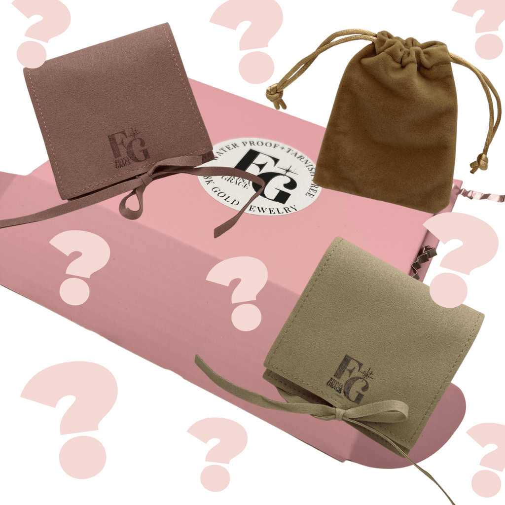 FIONA GRACE Jewelry Surprise & Shine Box- 3-Piece Mystery Jewelry Set ($90+ Value)