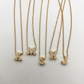 FIONA GRACE Necklaces A Sparkle Initial Letter Necklace