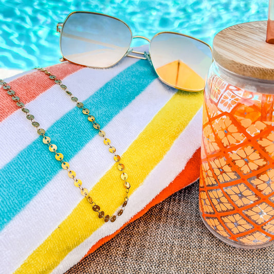 FIONA GRACE Necklaces Bali Breeze Sequin Chain Necklace