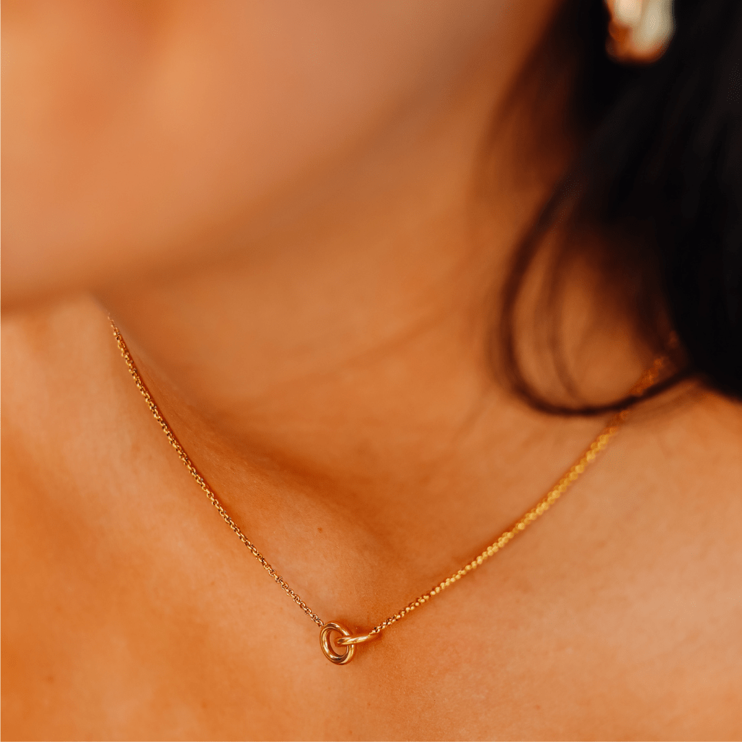 FIONA GRACE Necklaces Eternal Circles Necklace - Waterproof