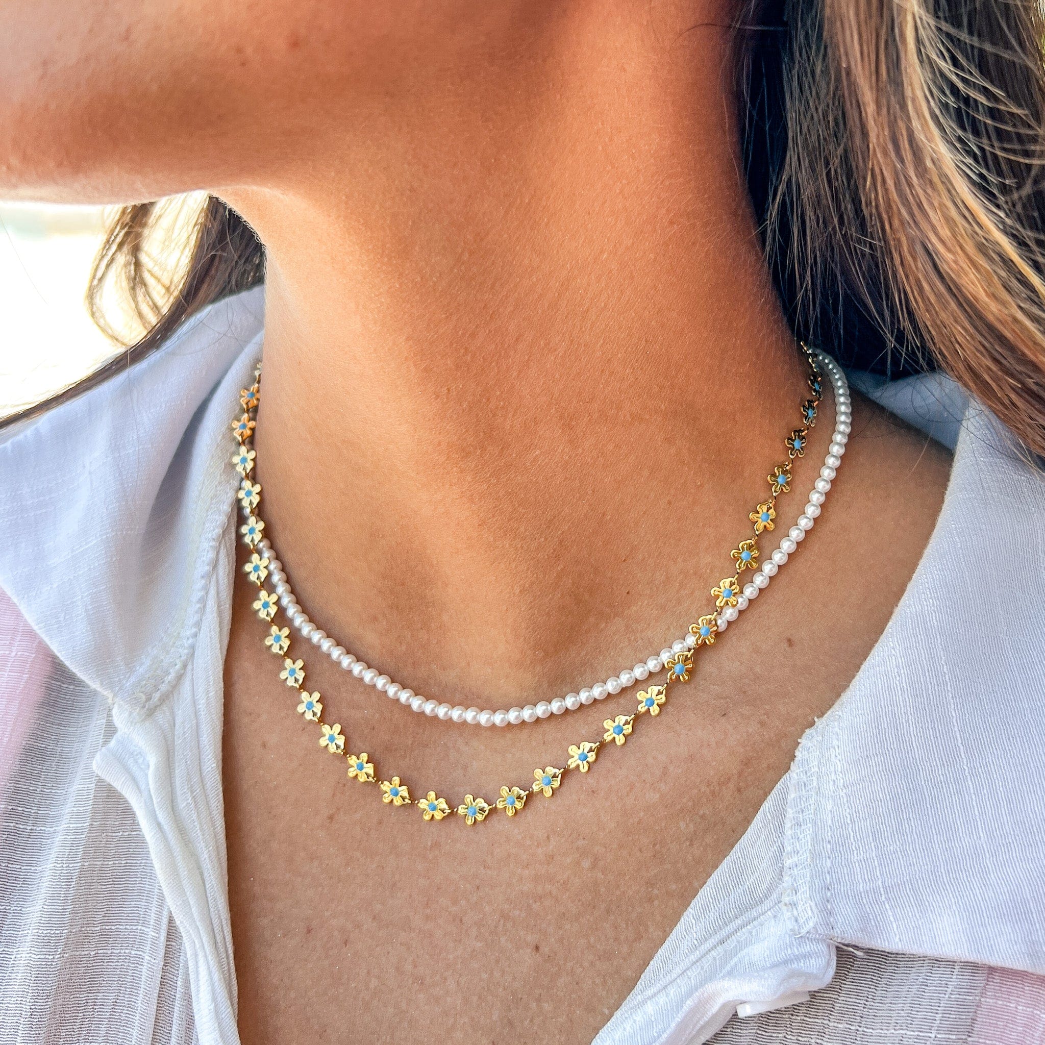 FIONA GRACE Necklaces Island Daisies Necklace