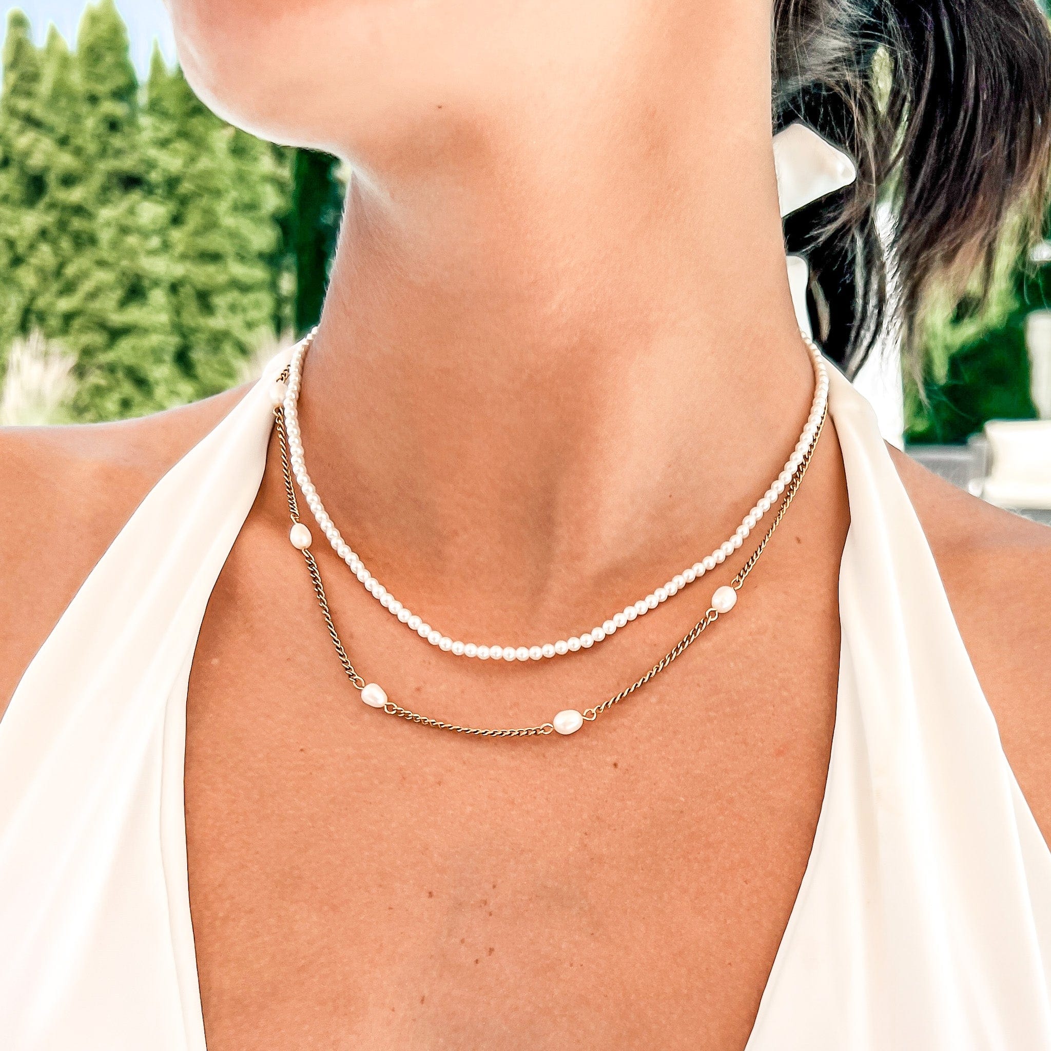 FIONA GRACE Necklaces The Endless Pearl Necklace